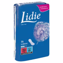 LIDIE Dámske hygienické vložky Normal 16 kusov