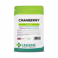 LINDENS Health + Nutrition Brusnicový džús (extrakt) 5000 mg, 100 tabliet