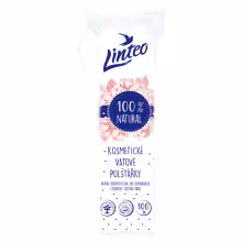 LINTEO Vatové vankúšiky 100 ks