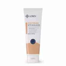 LOBEY Telový peeling s AHA kyselinami 200 ml