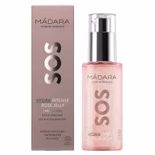 MÁDARA SOS Hydra Intenzívny hydratačný hyalurónový gél s ružovou vodou 75 ml