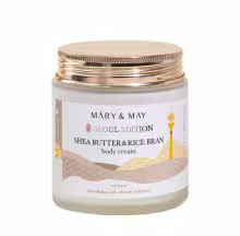 MARY & MAY Telový krém Shea Butter & Rice Bran Body Cream 250 ml