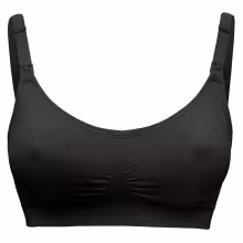 MEDELA Ultra tehotenská a dojčiaca podprsenka Keep Cool™ M čierna 1 ks