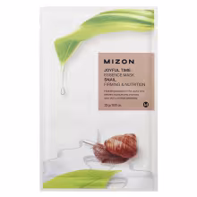 MIZON Joyful Time Plátienkova 3D maska s filtrátom z slimačieho extraktu 23 g