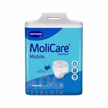 MoliCare Premium Mobile 6 kvapiek M plienkové nohavičky naťahovacie 14 ks