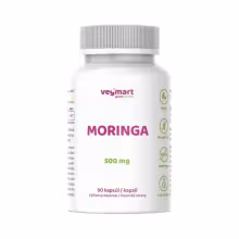 Vegmart Moringa 500 mg, 90 kapsúl