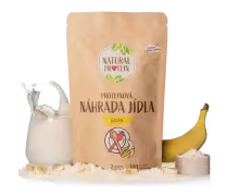 
NaturalProtein Náhrada jedla Banán
