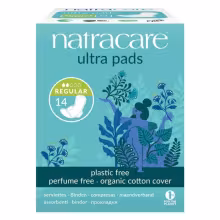 NATRACARE Menštruačné vložky Ultra REGULAR s krídelkami 14 ks