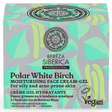 NATURA SIBERICA Bereza Siberica Hydratačný krém-gél na tvár 50 ml