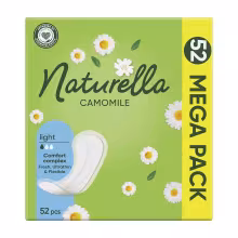 NATURELLA Camomile Intímne vložky Light 52 kusov