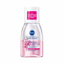 Nivea Dvojfázový odličovač očí Rose Touch (Waterproof Eye Make-Up Remover) 100 ml