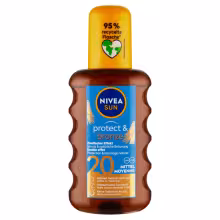 NIVEA Sun Protect & Bronze Olej na opaľovanie podporujúci zhnednutie OF 20 200 ml