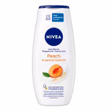 Nivea Sprchový gél Peach &amp; Apricot sedd Oil 250ml