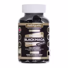 Nutrigums Black Maca Complex (Žuvacie vitamíny s Čiernou Macou + B6, Selén, Zinok), 60 ks