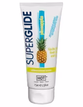 HOT - jedlý lubrikačný gél s ananásovou príchuťou - 75 ml