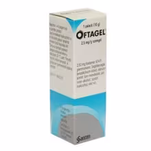 OFTAGEL 2,5 mg/g očný gél 10 g