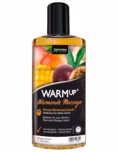 JoyDivision WARMup - masážny olej s hrejivým účinkom - mango maracuja 150ml