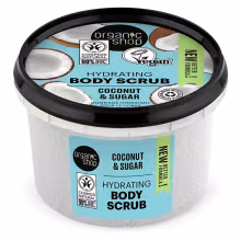 ORGANIC SHOP Hydratačný telový peeling Kokos a cukor 250 ml