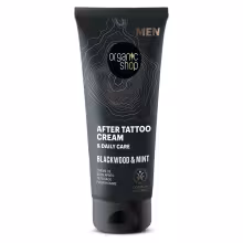 ORGANIC SHOP Krém na starostlivosť o tetovanie Blackwood a mäta 75 ml