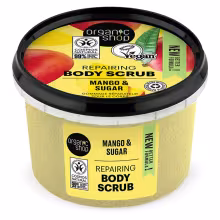 ORGANIC SHOP Telový peeling Kenské mango 250 ml