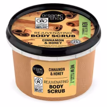 ORGANIC SHOP Telový peeling Medová škorica 250 ml