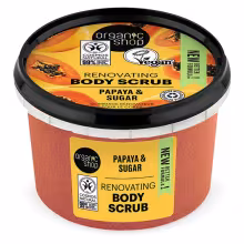 ORGANIC SHOP Telový peeling Šťavnaté papája 250 ml