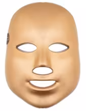 Palsar 7 Ošetrujúca LED maska na tvár zlatá (LED Mask 7 Colors Gold)