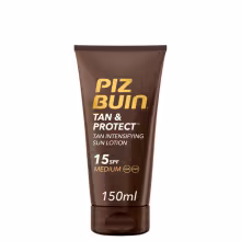 Piz Buin Tan & Protect opaľovacie mlieko 150 ml, SPF 15 Lotion