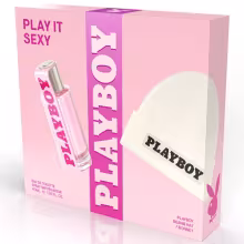 Playboy Playboy Play It Sexy kazeta, EdT 40 ml + zimná čiapka