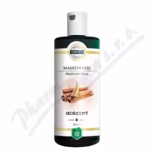 TOPVET PROFESSIONAL Skořicový masážní olej 200ml