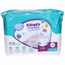 iD Comfy Junior XS Slip 14ks