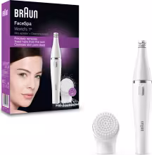 Braun Face mini epilátor a čist.nástavec 2v1 bílý