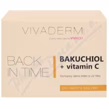 VIVADERM Bakuchiol +vitamin C pleťový krém 50ml