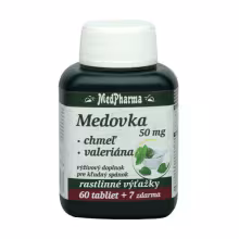MedPharma Meduňka+chmel+kozlík tbl.67