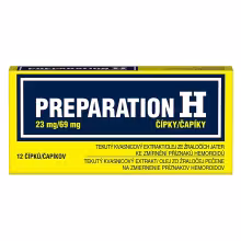 PREPARATION H 12 čapíkov