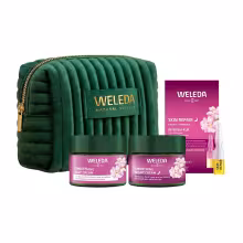 WELEDA Darčekové balenie kozmetická taštička Wild Rose Renewal Ritual