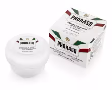Proraso White Shaving Soap 150 ml - Mydlo na citlivú pokožku