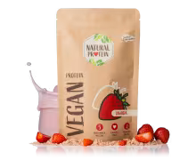 
NaturalProtein Vegánsky proteín Jahoda
