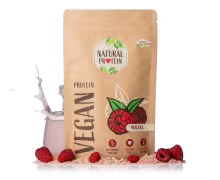 
NaturalProtein Vegánsky proteín Malina
