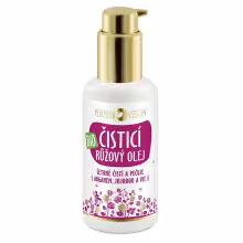 PURITY VISION Ružový čistiaci olej s arganom, jojobou a vit. E Bio 100 ml