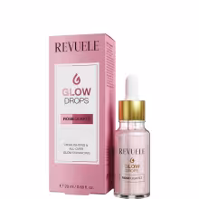 Revuele Glow Drops rozjasňovač 20 ml, rose quartz