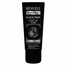 Revuele No Problem čistiaca maska 80 ml, Black Mask Peel Of