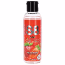 Lubrikant a masážny olej 4v1 S8 Jahoda 125ml
