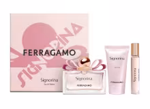 Ferragamo Signorina - EDP 100 ml + telové mlieko 50 ml + EDP 15 ml