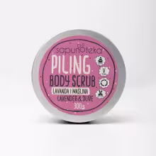 Sapunoteka Body Scrubs Lavender 270 g - Levanduľový telový peeling s olivovým olejom