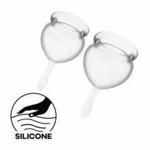 Menštruačné kalíšky SATISFYER FEEL GOOD MENSTRUAL CUP transparentné