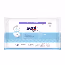 SENI Care Vlhčené obrúsky vitamínom E a allantoin 10 ks