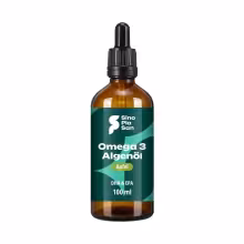 SinoPlaSan Omega 3 algae DHA+EPA olej (jablko), 100 ml