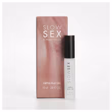 Chladivý gél na bradavky s príchuťou kokosu Slow Sex Nipple Play 10 ml