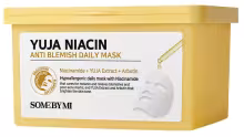 Some By Mi Rozjasňujúca pleťová maska Yuja Niacín (Anti-Blemish Daily Mask) 30 ks
